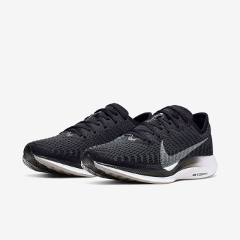 Nike Zoom Pegasus Turbo 2 - Női Futócipő - Fekete/Szürke/Fehér